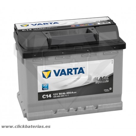 Bateria Varta C14 Black Dynamic 56 Ah