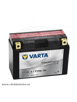 Bateria Varta Powersports AGM 50902 - YT9B-BS