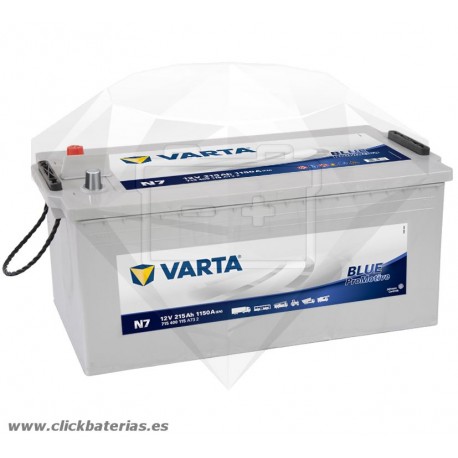 Batería de camión y vehículo industrial Varta Promotive Blue N7 215 Ah