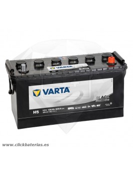 Batería de camión y vehículo industrial Varta Promotive Black H5 100 Ah