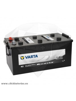 Batería de camión y vehículo industrial Varta Promotive Black N2 200 Ah