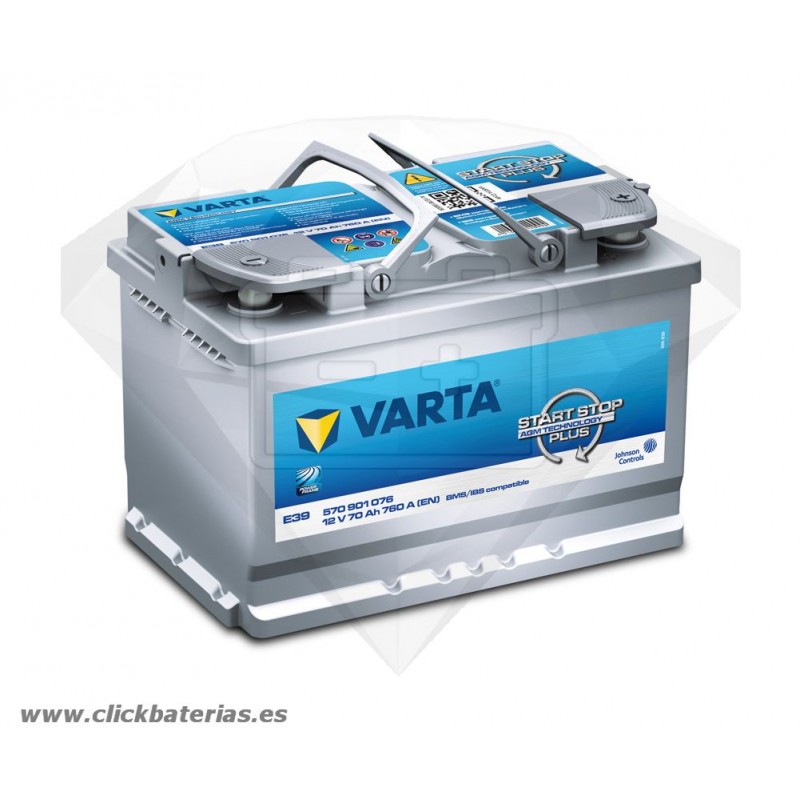 Batería Varta Start-Stop Plus AGM E39
