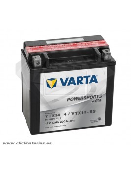 Bateria Varta Powersports AGM 51214 - YTX14-BS