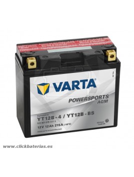 Bateria Varta Powersports AGM 51201 - YT12B-BS