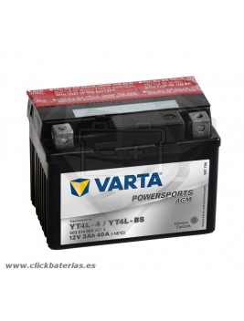 Bateria Varta Powersports AGM 50314 - YT4L-BS