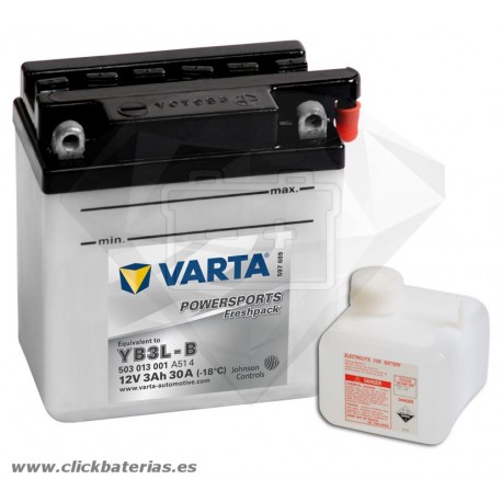 Batería de moto Varta Powersports50313 YB3L-B