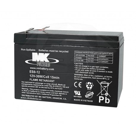 Batería MK POWERED ES9-12