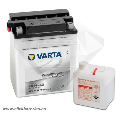 Bateria Varta Powersports  51412 - YB14-A2