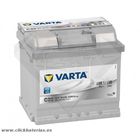 Bateria Varta C30 Silver Dynamic 54 Ah