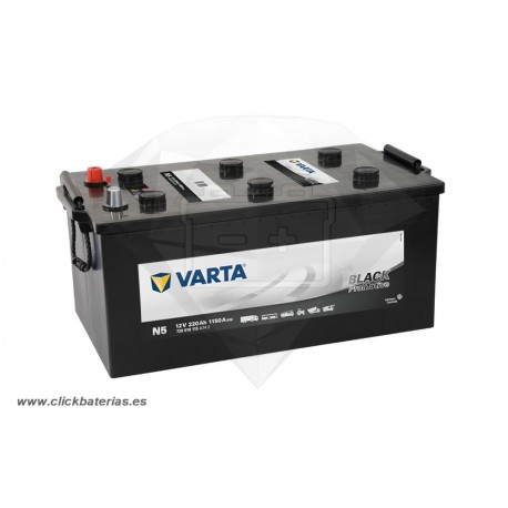 Batería de camión y vehiculo industrial Varta Promotive Black N5 220 Ah
