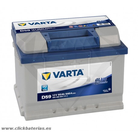 Bateria Varta D59 Blue Dynamic 60 Ah