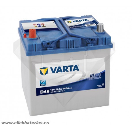 Bateria Varta D48 Blue Dynamic 60 Ah