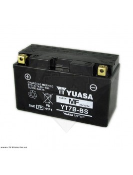 Batería de moto YUASA YT7B-BS