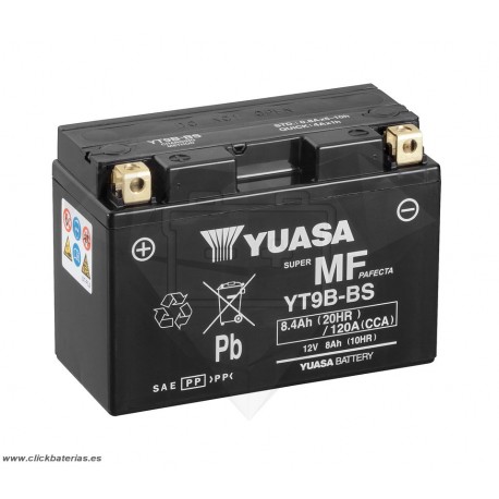 Batería de moto YUASA YT9B-BS