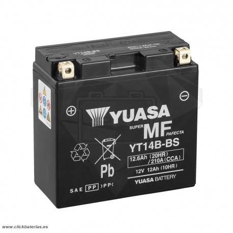 Batería de moto YUASA YT14B-BS